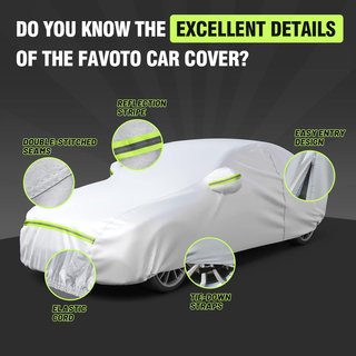 Favoto cubierta coche impermeable anti-UV