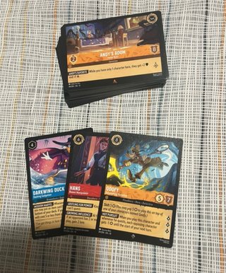 Lotte Lorcana 50 rare e super rare