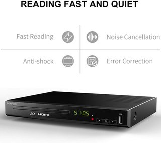 Reproductor Blu-Ray HD DVD HDMI USB