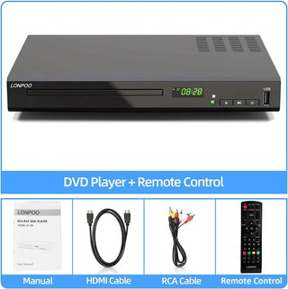 Reproductor Blu-Ray HD DVD HDMI USB