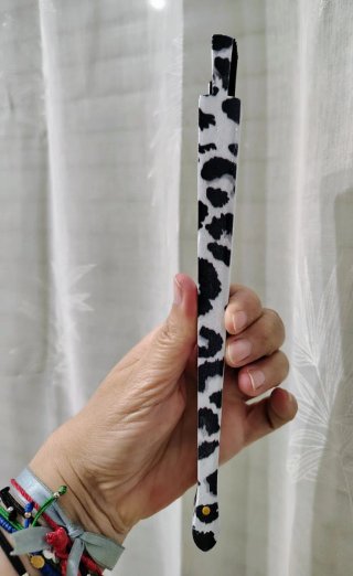 Abanico exclusivo con estampado de leopardo