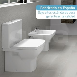 Gala asiento y tapa inodoro blanco