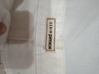 Shorts blancos vaqueros mujer