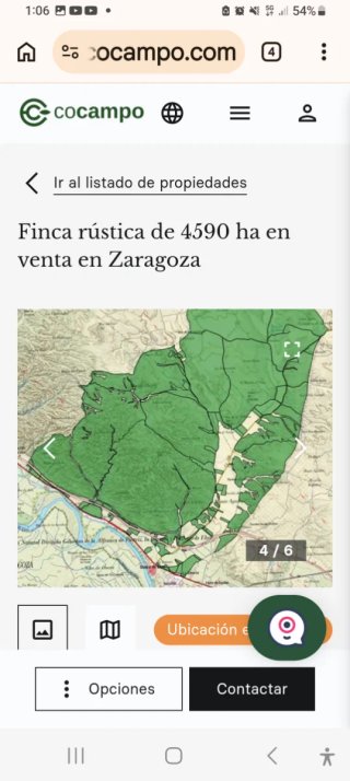 Finca Rústica Zaragoza 4590 Hectáreas