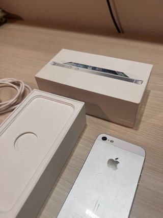 iPhone 5 Plata/Blanco