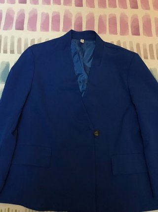 Giacca donna blu elettrico Nuova