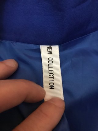 Giacca donna blu elettrico Nuova