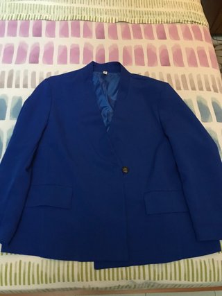 Giacca donna blu elettrico Nuova