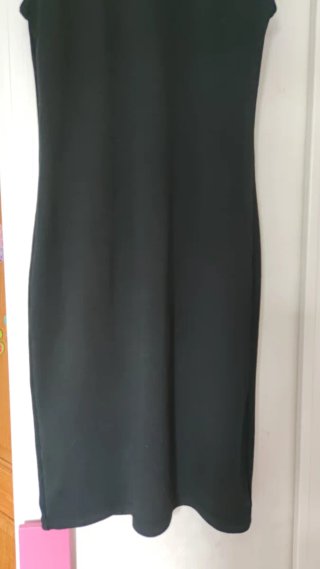 Vestido negro ajustado Zara Talla S