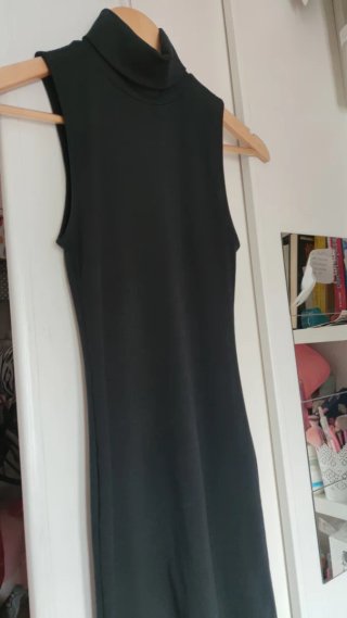 Vestido negro ajustado Zara Talla S