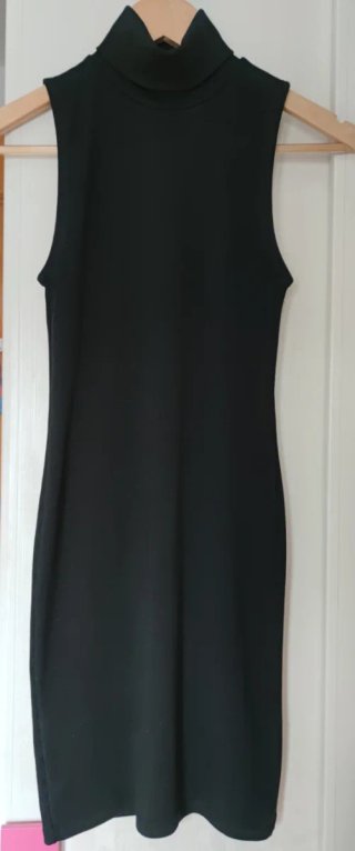 Vestido negro ajustado Zara Talla S