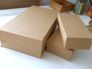 Cajas de cartón para guardar cosas