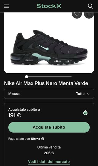 Nike Air Max TN Originali Nuove