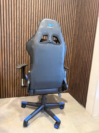 Silla Gamer Drift Azul y Negra