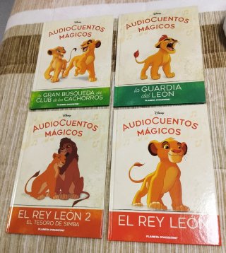 Libro audiocuentos Disney rey león (lote4)