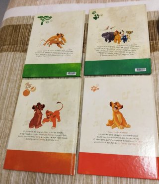 Libro audiocuentos Disney rey león (lote4)