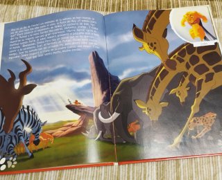 Libro audiocuentos Disney rey león (lote4)