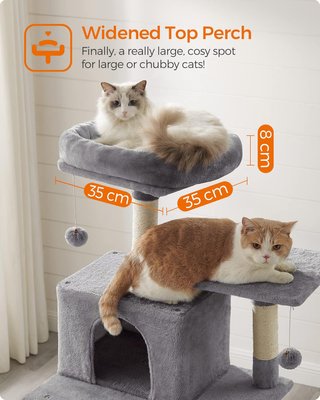 - Feandrea árbol gatos rascador plataformas cuev