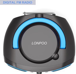 LP-D02 Reproductor CD portátil Bluetooth FM
