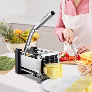 VEVOR Cortador papas acero inoxidable manual