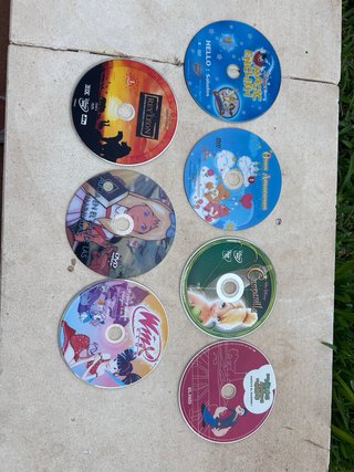 Lote 9 Películas DVD Infantiles y Familiares