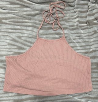 Conjunto Rayas Top y Falda Larga