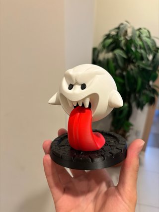 Statuetta Re Boo Super Mario