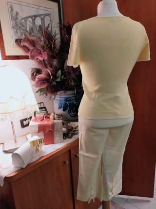 Completo estivo donna giallo