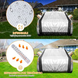 NEVERLAND funda coche impermeable reflectante SUV