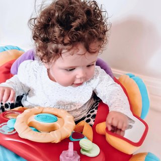 Playgro coche peluche suave interactivo multicolor