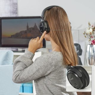THOMSON auriculares inalámbricos UHF carga