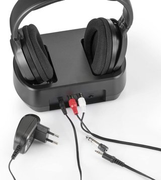 THOMSON auriculares inalámbricos UHF carga