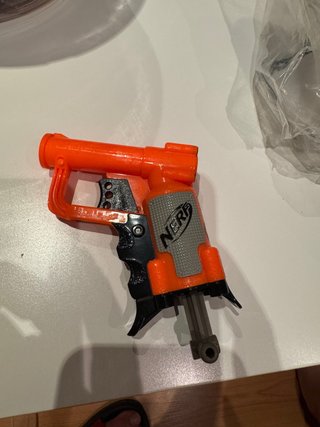 Pistola Nerf Naranja