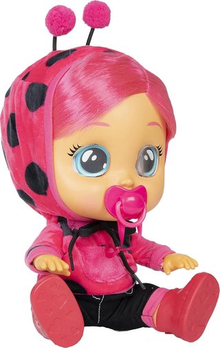 Bebés Llorones muñeca interactiva rosa