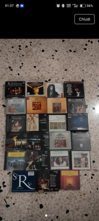 CD Musica Classica - Bach, Handel, Monteverdi...