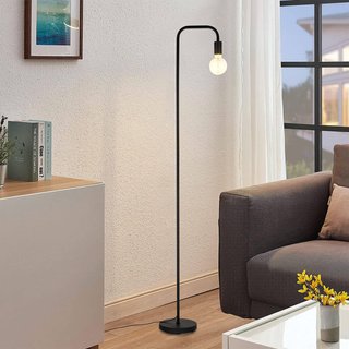 BBHome lámpara de pie metal retro minimalista