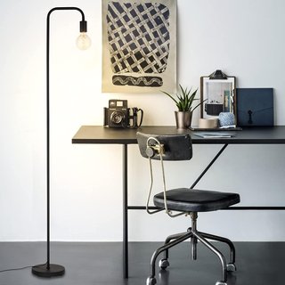 BBHome lámpara de pie metal retro minimalista