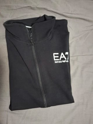 Sudadera EA7 Emporio Armani Negra