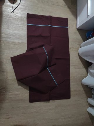Funda Nórdica Rayas Marrón/Azul Cama 180/200