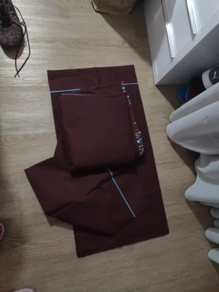 Funda Nórdica Rayas Marrón/Azul Cama 180/200