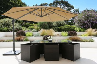 Toldo repuesto paraguas patio 3m resistente