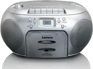 Lenco radio portátil cd casete música