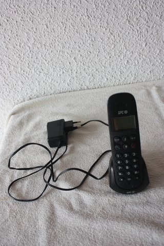 Teléfono inalámbrico SPC negro