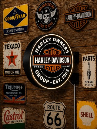 Lámpara LED Harley-Davidson