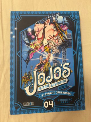 Pack de mangas de Jojo’s Stardust crusaders (1-8)