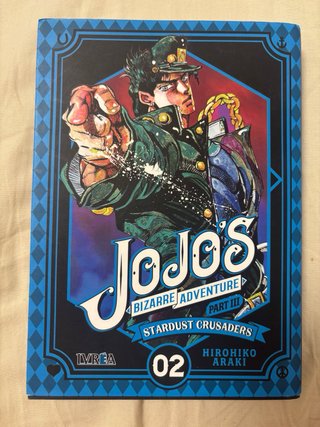 Pack de mangas de Jojo’s Stardust crusaders (1-8)