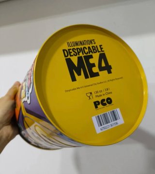 Cubo metálico Minions