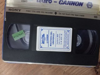 MASTERS DEL UNIVERSO , 1988 /VHS EDICION VIDEOCLUB