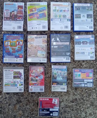 Lote Jogos PS2, PS3, Wii e PSP