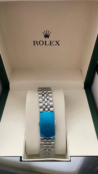 Reloj Rolex Datejust Plata Elegante